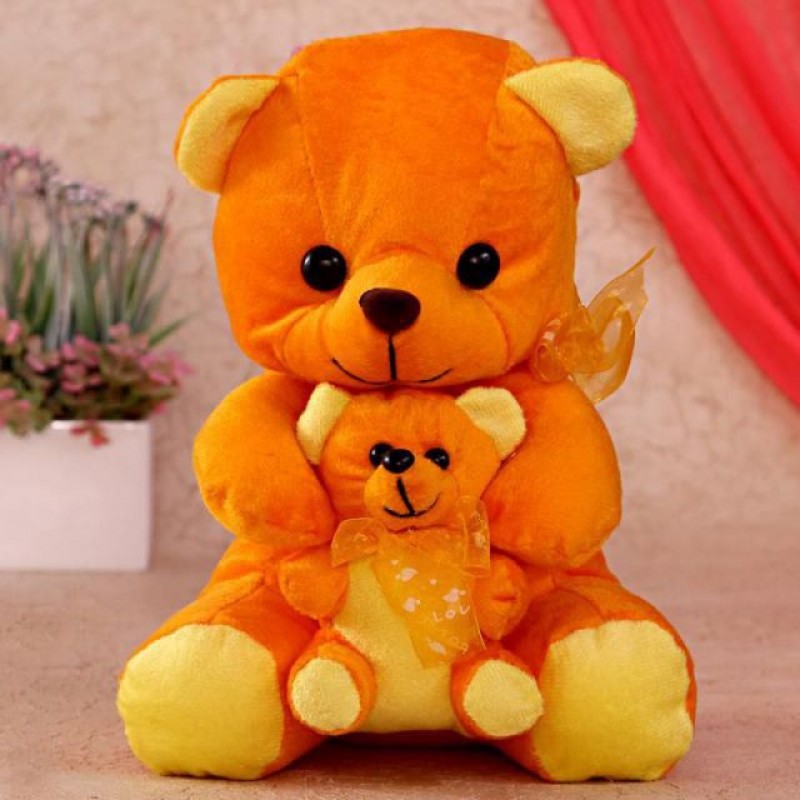 teddy bear orange