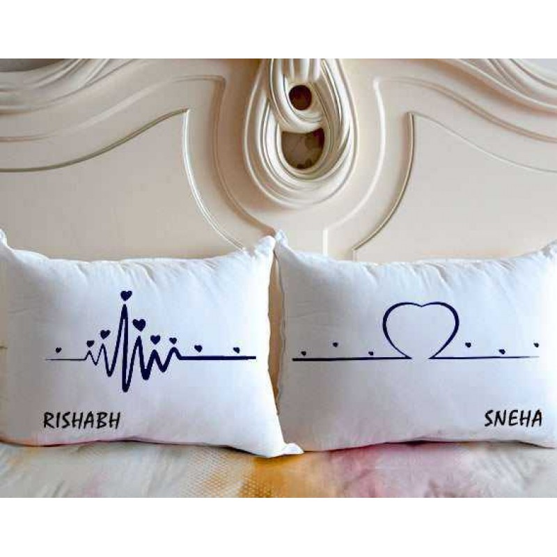 customized couple pillow