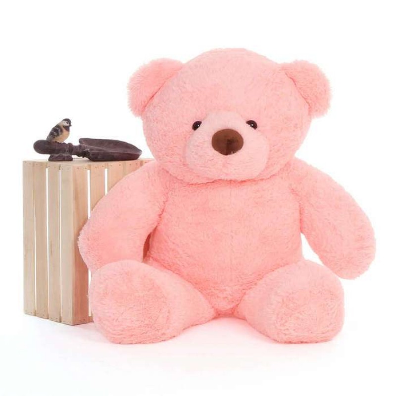 4 feet pink teddy bear