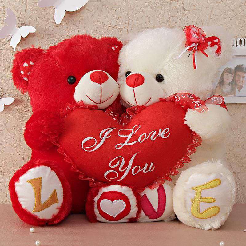 love heart teddy bear