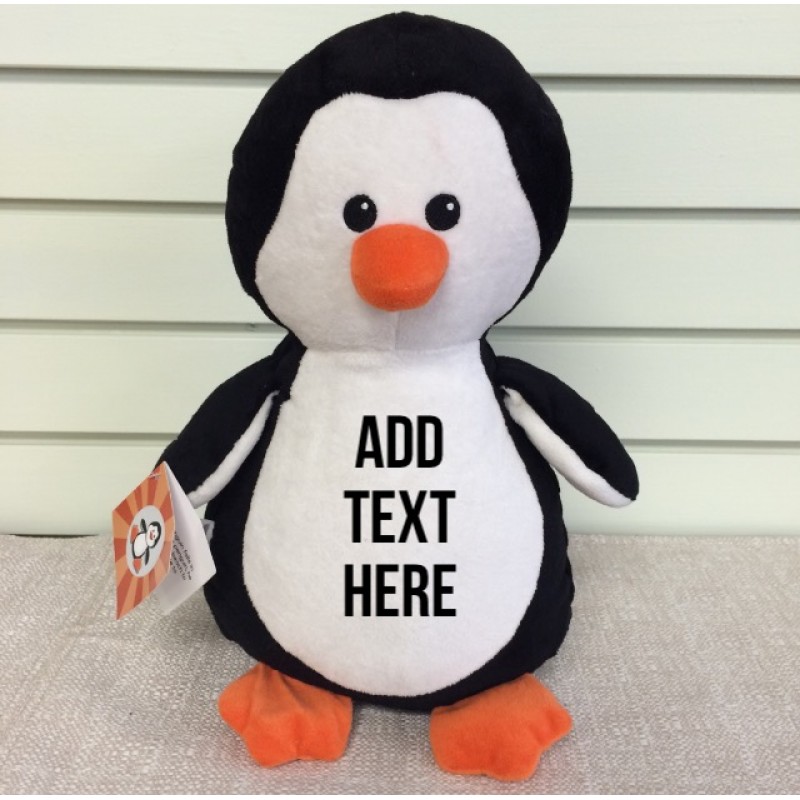 giant cuddly penguin