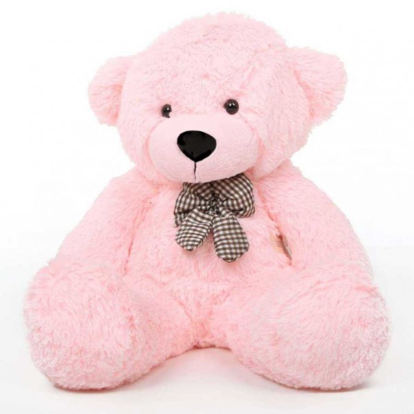 Buy 2 Feet Pink Teddy Bear with a Bow Online at Lowest Price in India ...