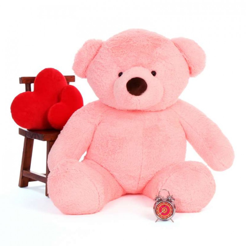 Buy 5 Feet Fat and Huge Pink Teddy Bear Online at Lowest Price in India ...